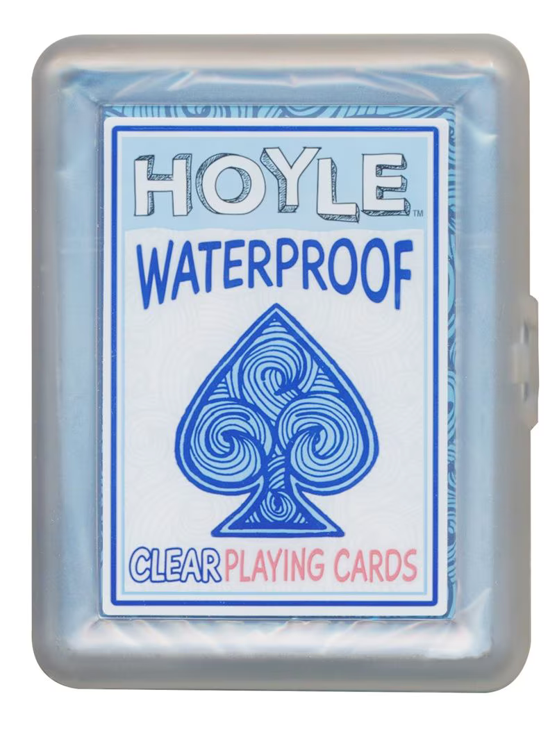 Hoyle Clear Plastic Cards