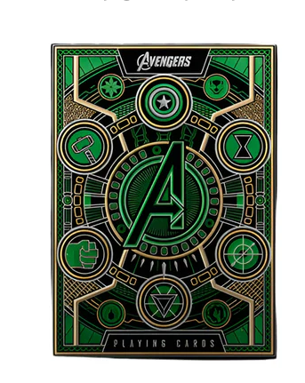 Avengers Green Edition The Infinity Saga Theory 11 Playing Cards