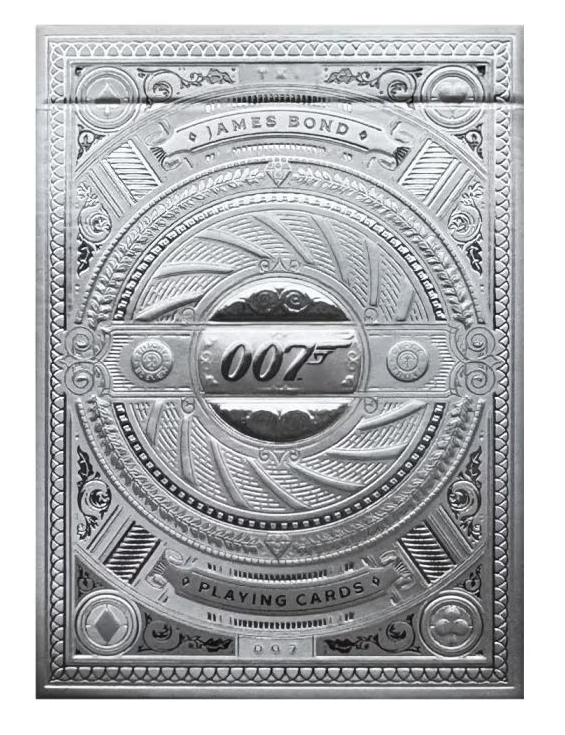 Theory11 James Bond 007 Silver Edition Playing Cards