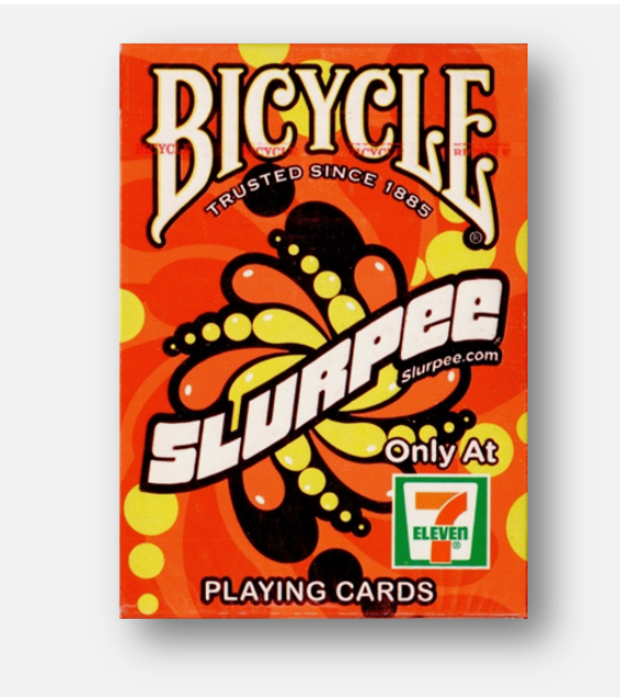 Bicycle 7 Eleven Slurpee 2020 Playing Cards - Red