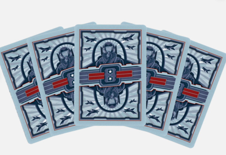 Bicycle Fighter Ace (As De Combatant)  Playing Cards