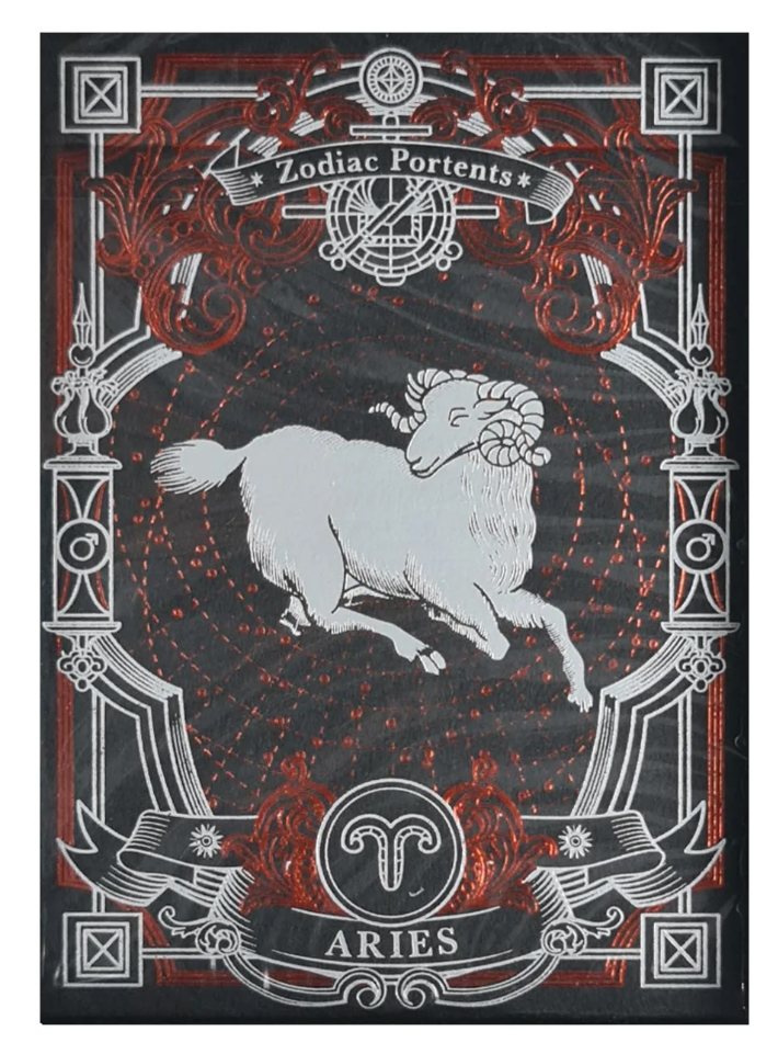 Zodiac Portents Playing Cards — Aries