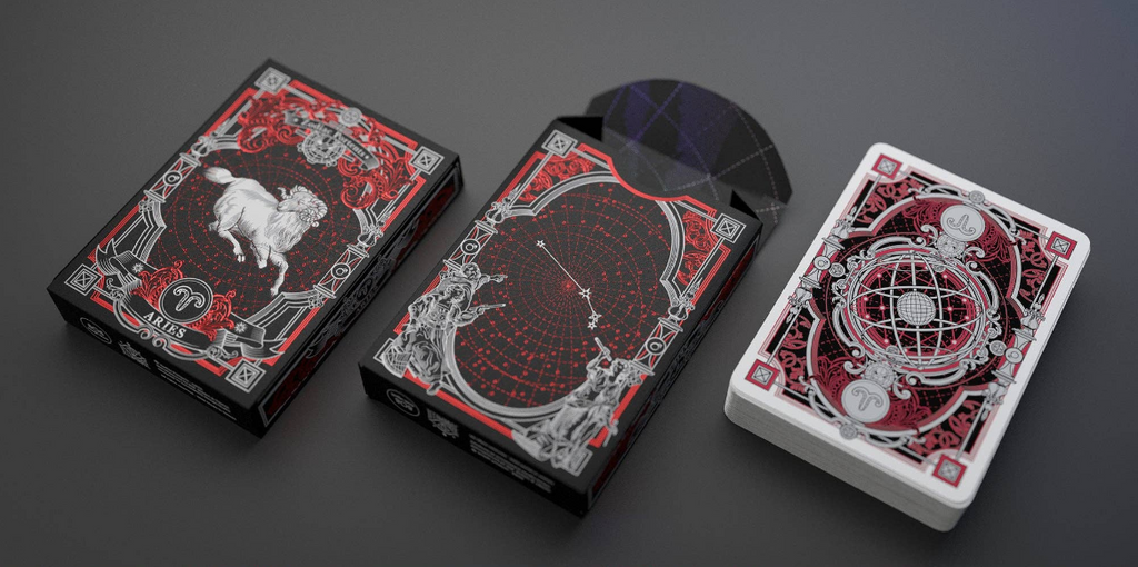 Zodiac Portents Playing Cards — Aries