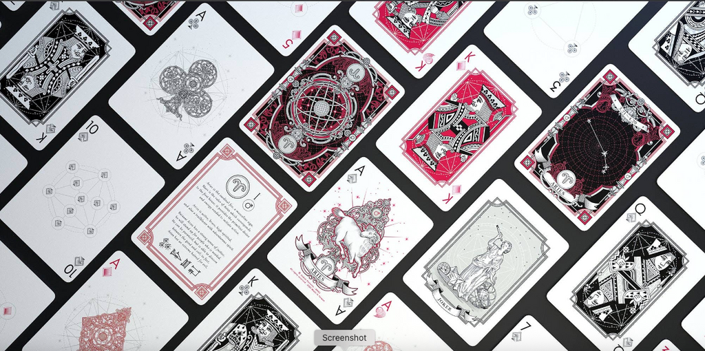 Zodiac Portents Playing Cards — Aries