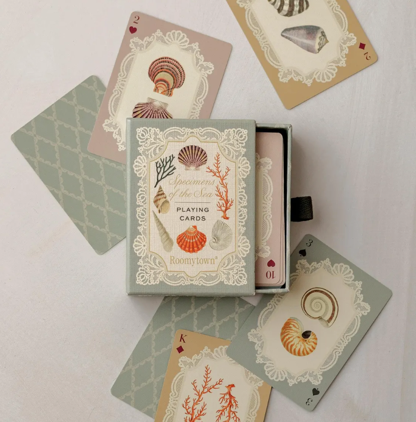 Specimens of the Sea Playing Cards by Roomytown