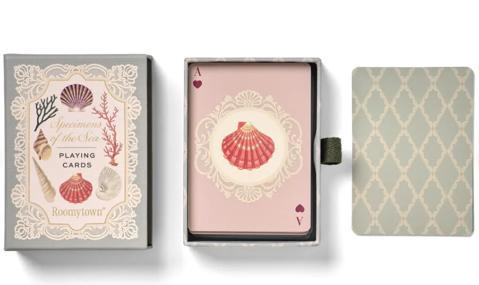 Specimens of the Sea Playing Cards by Roomytown