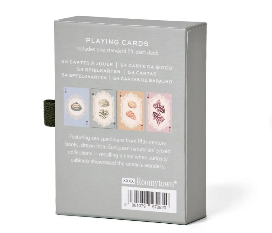 Specimens of the Sea Playing Cards by Roomytown