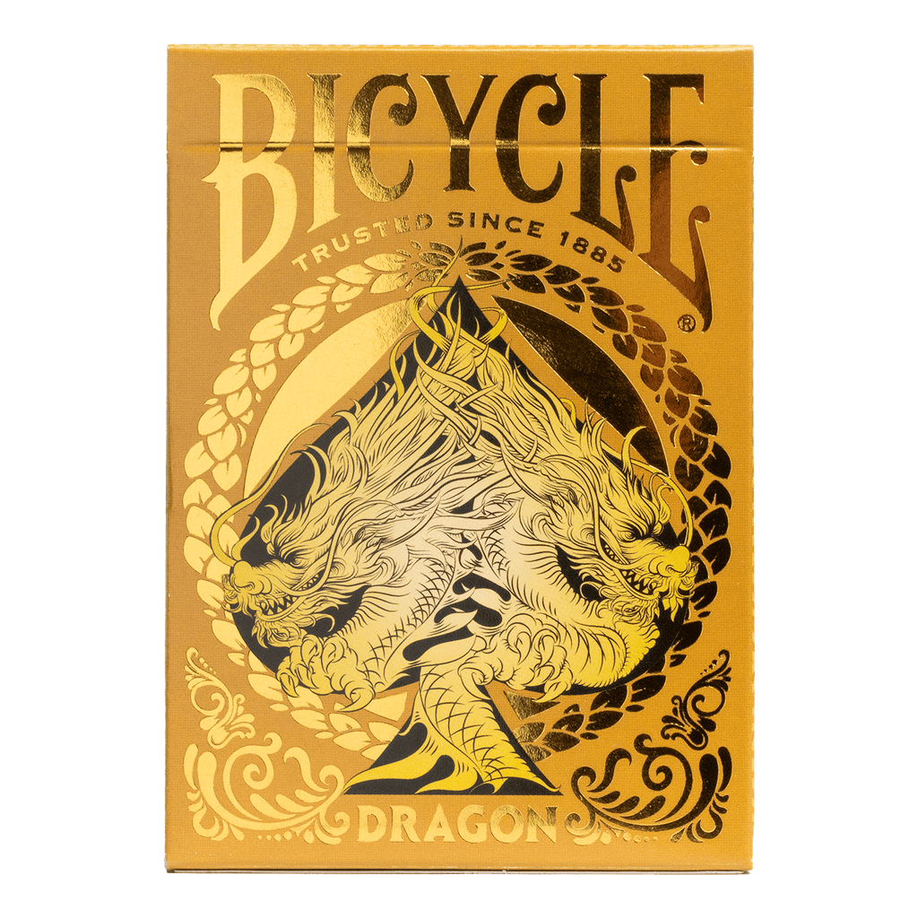 Bicycle Gold Dragon Cards