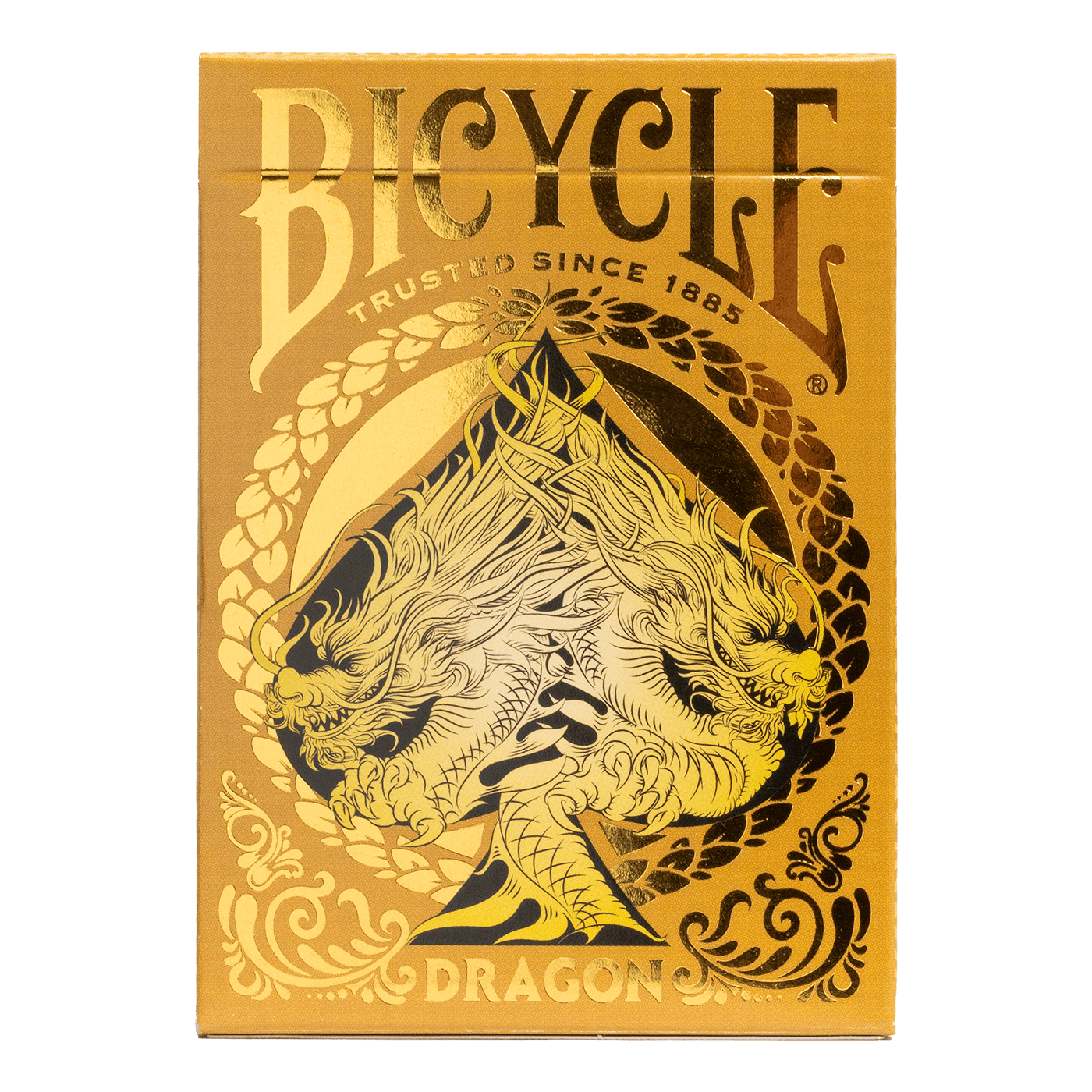 Bicycle Gold Dragon Cards