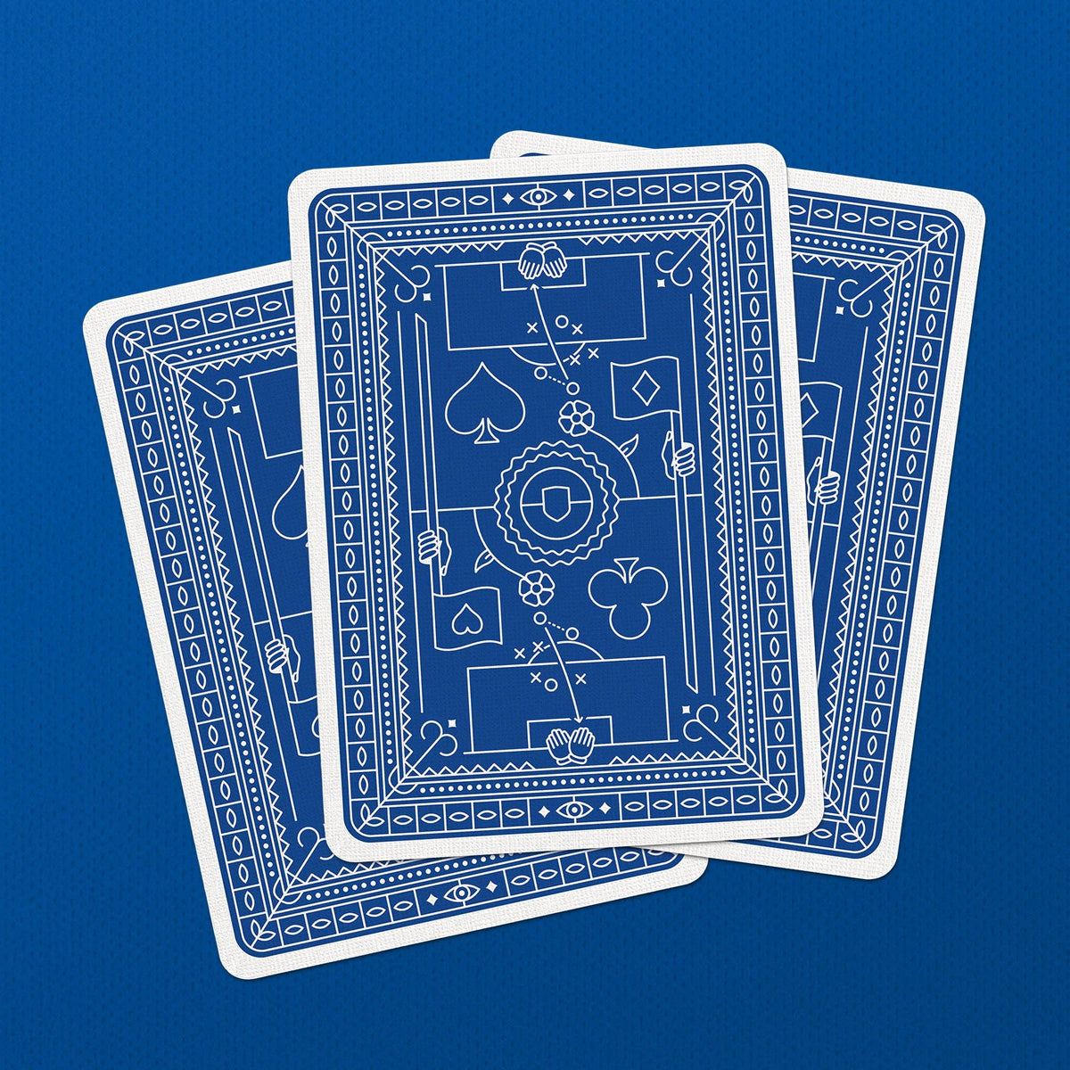 The Blues Playing Cards – Chelsea Football Legends Deck by Boot & Ball