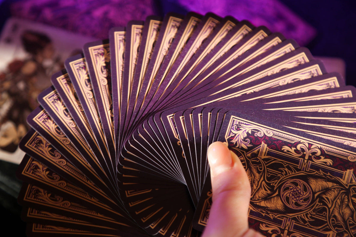 Haunted Castle Playing Cards - Silver Key Society