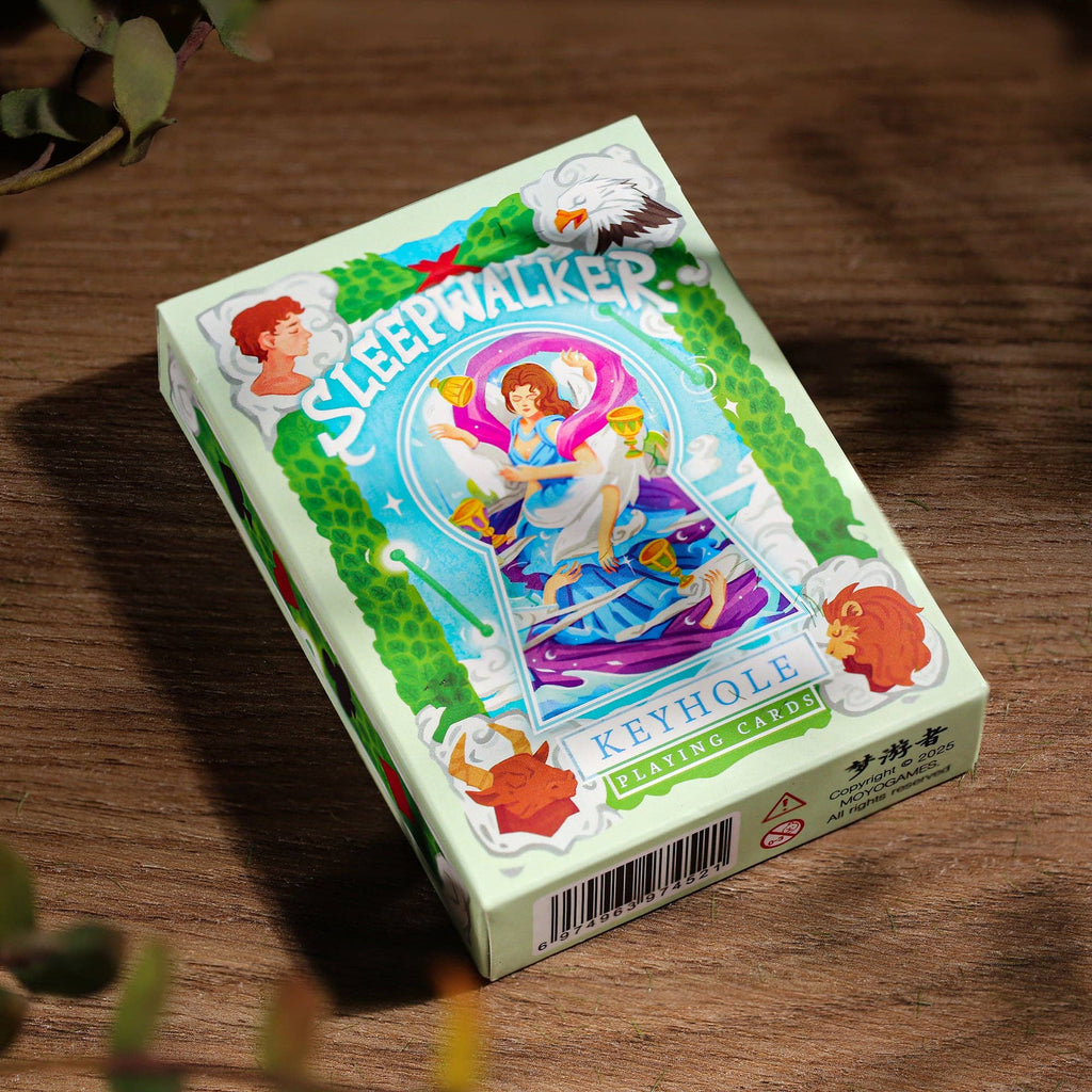 Sleepwalker's Playing Cards - Silver Key Society - Keyhole Collection