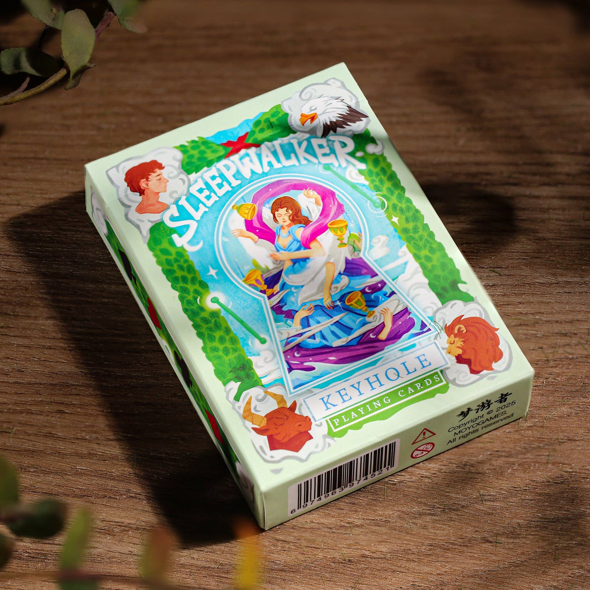 Sleepwalker's Playing Cards - Silver Key Society - Keyhole Collection