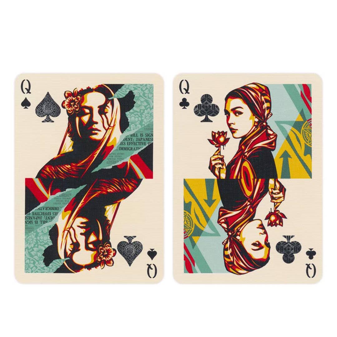 Obey Playing Cards Gold edition Theory 11