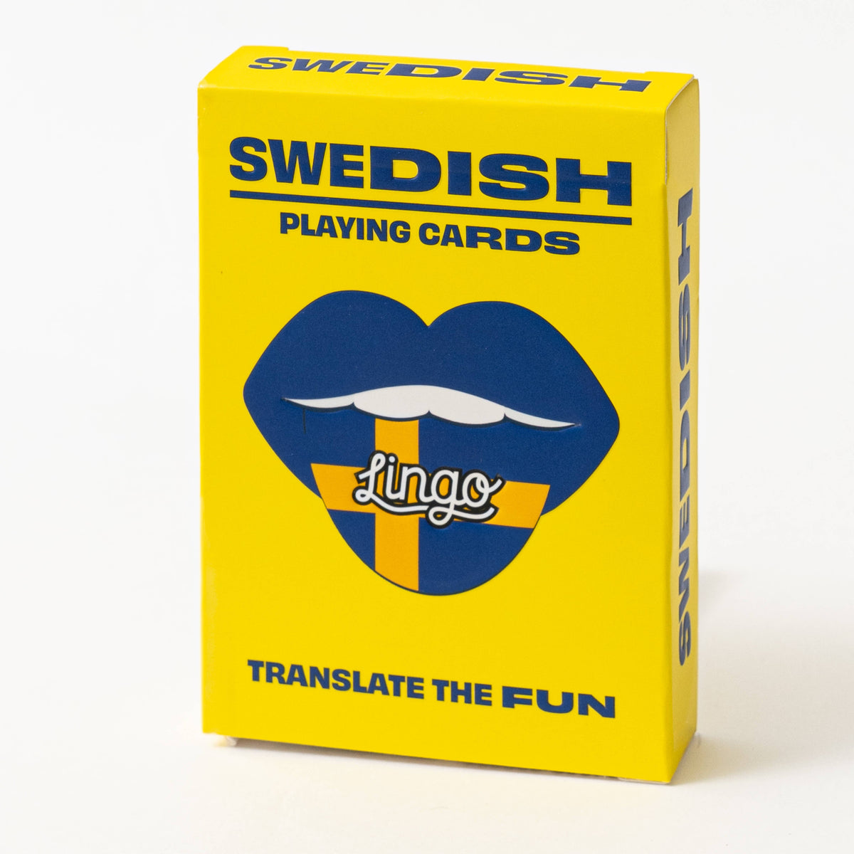 Lingo Swedish Playing Cards – Learn Swedish 52 Phrase Deck