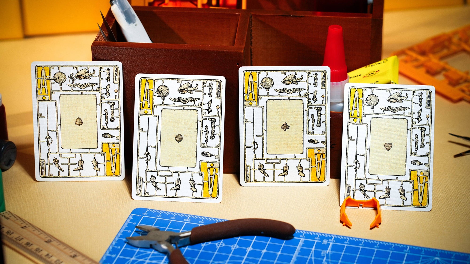 Parts NO.52 Playing Cards by Smooth Writing
