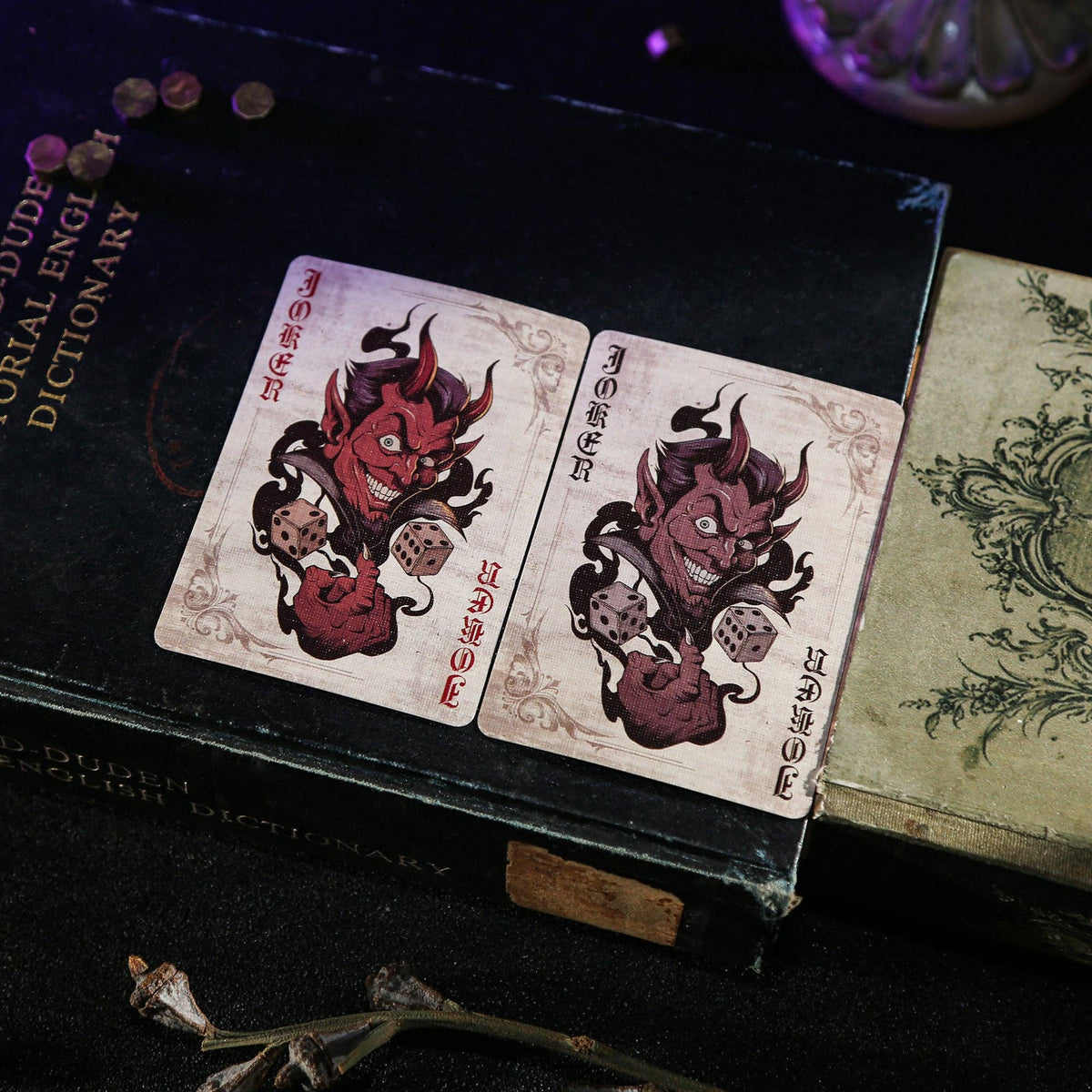 Haunted Castle Playing Cards - Silver Key Society