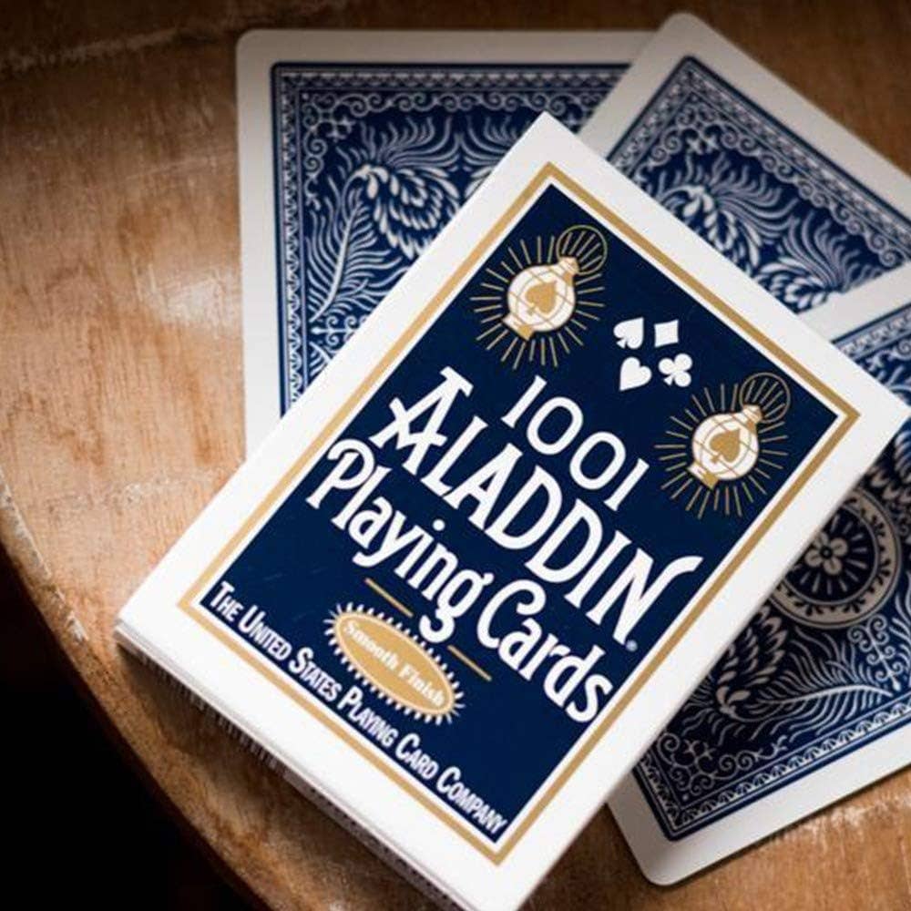 1001 Aladdin Smooth Finish Playing Cards – Blue
