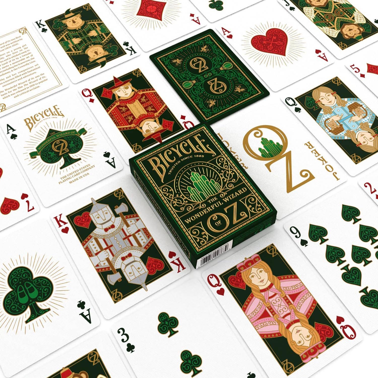 Wizard of Oz Playing Cards Bicycle