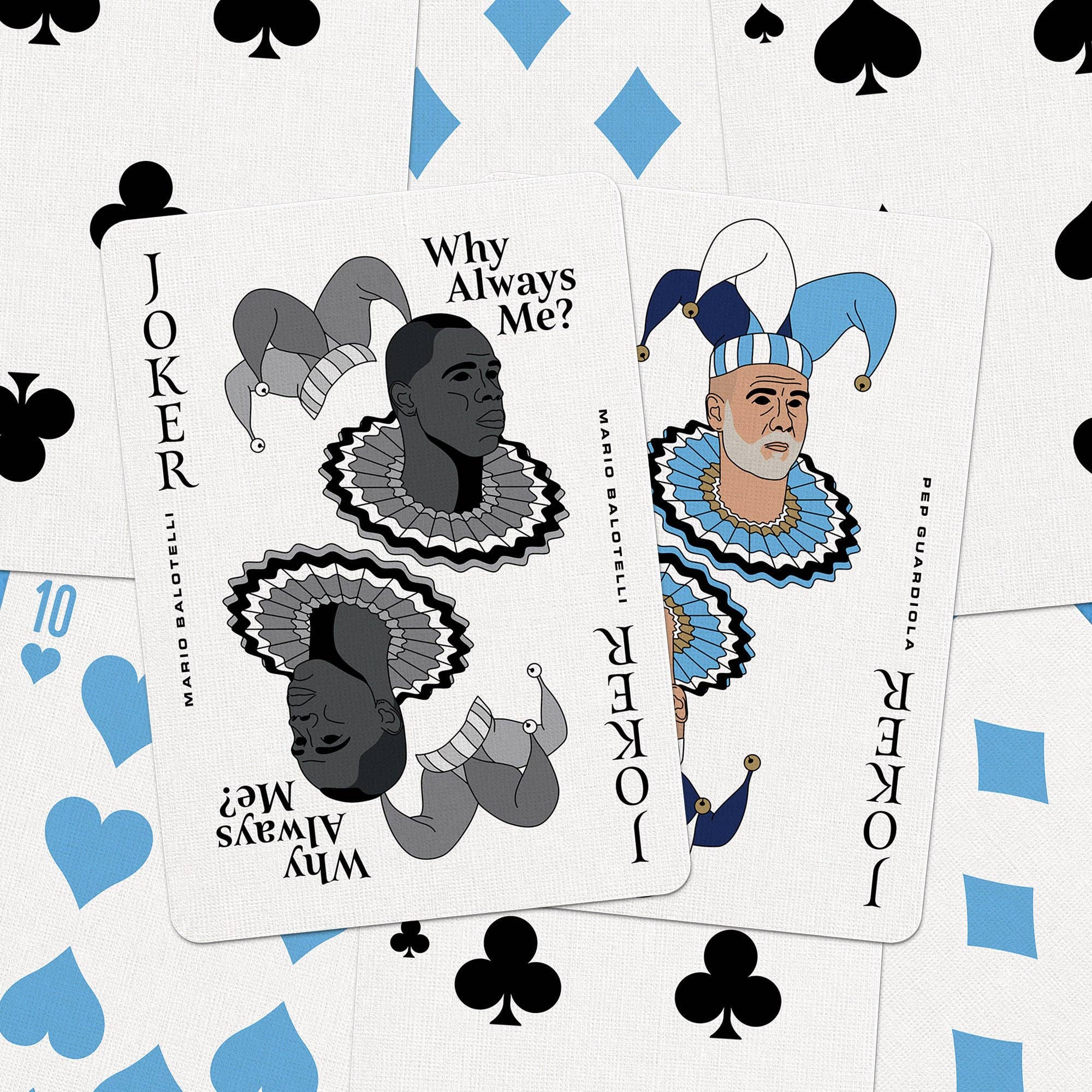 Manchester City Playing Cards by Boot & Ball