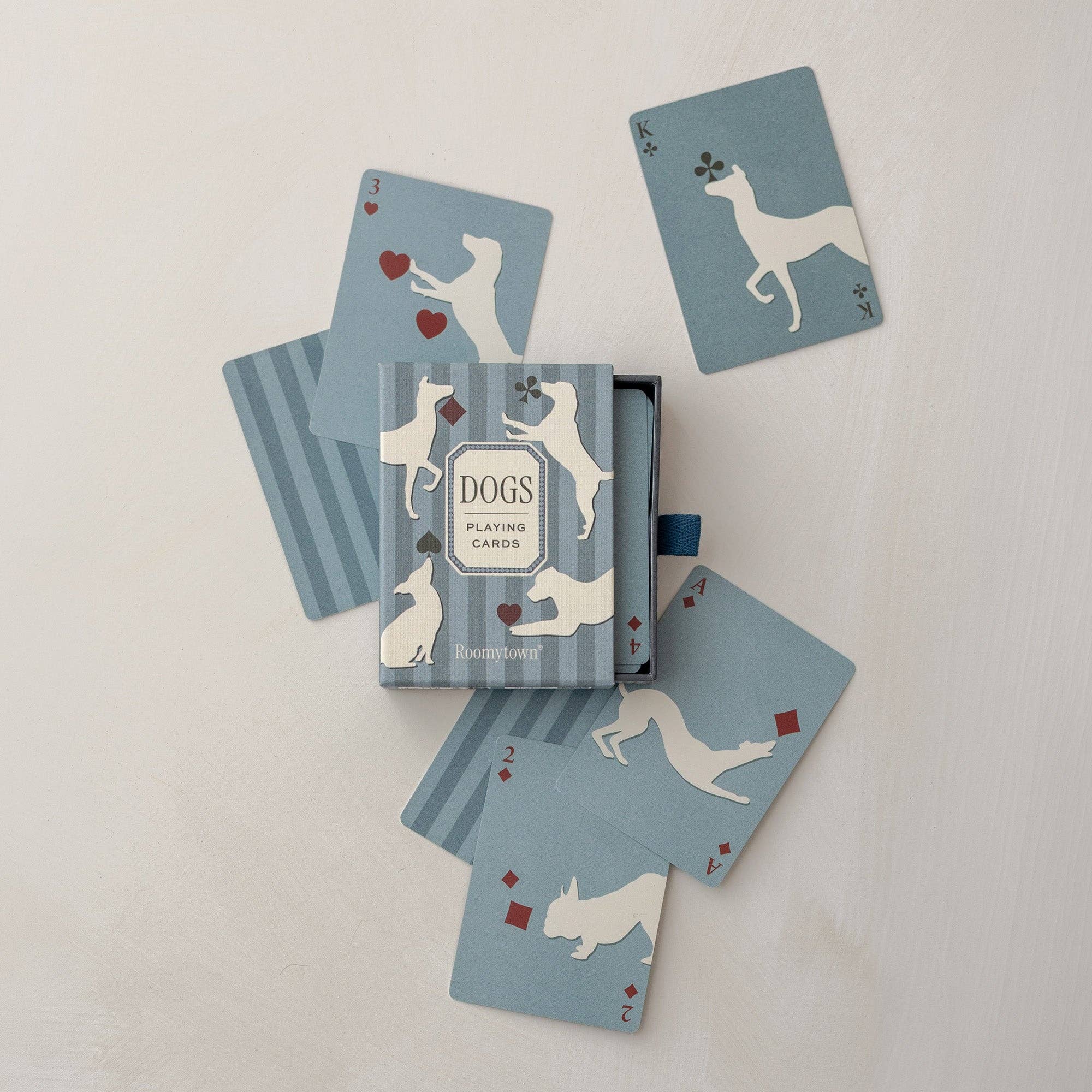 Roomytown Dogs Playing Cards – Illustrated Dog Card Deck
