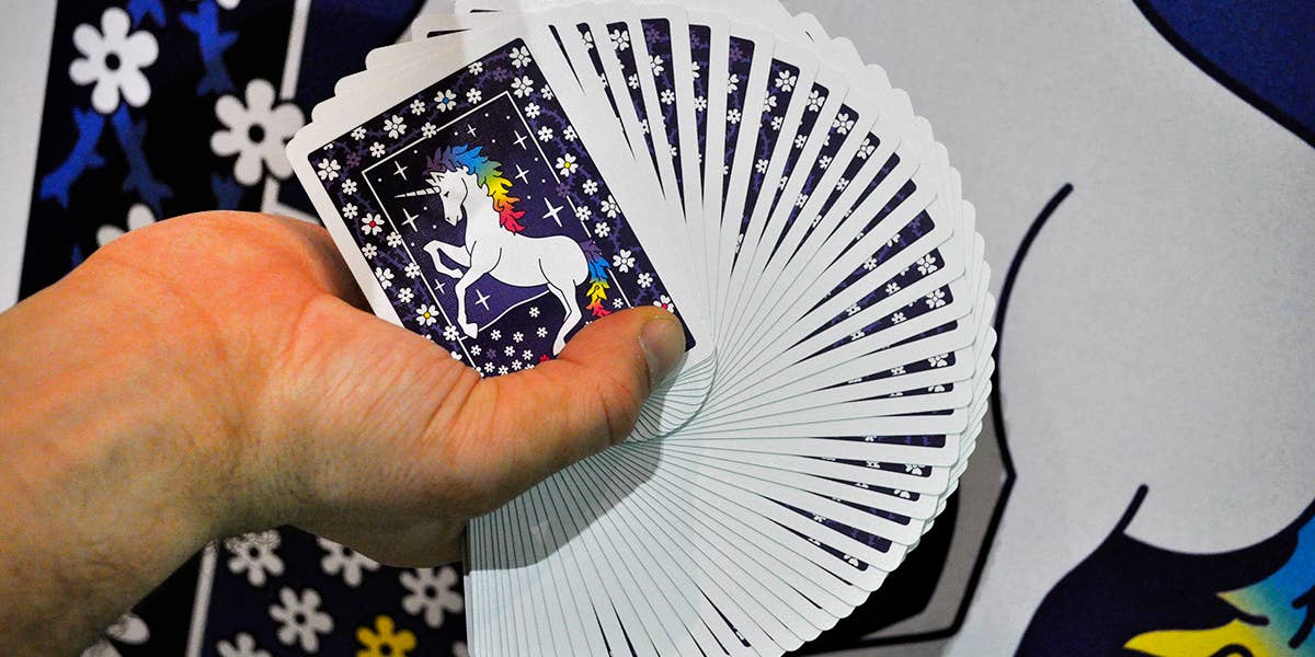 Bicycle Unicorn Playing Cards