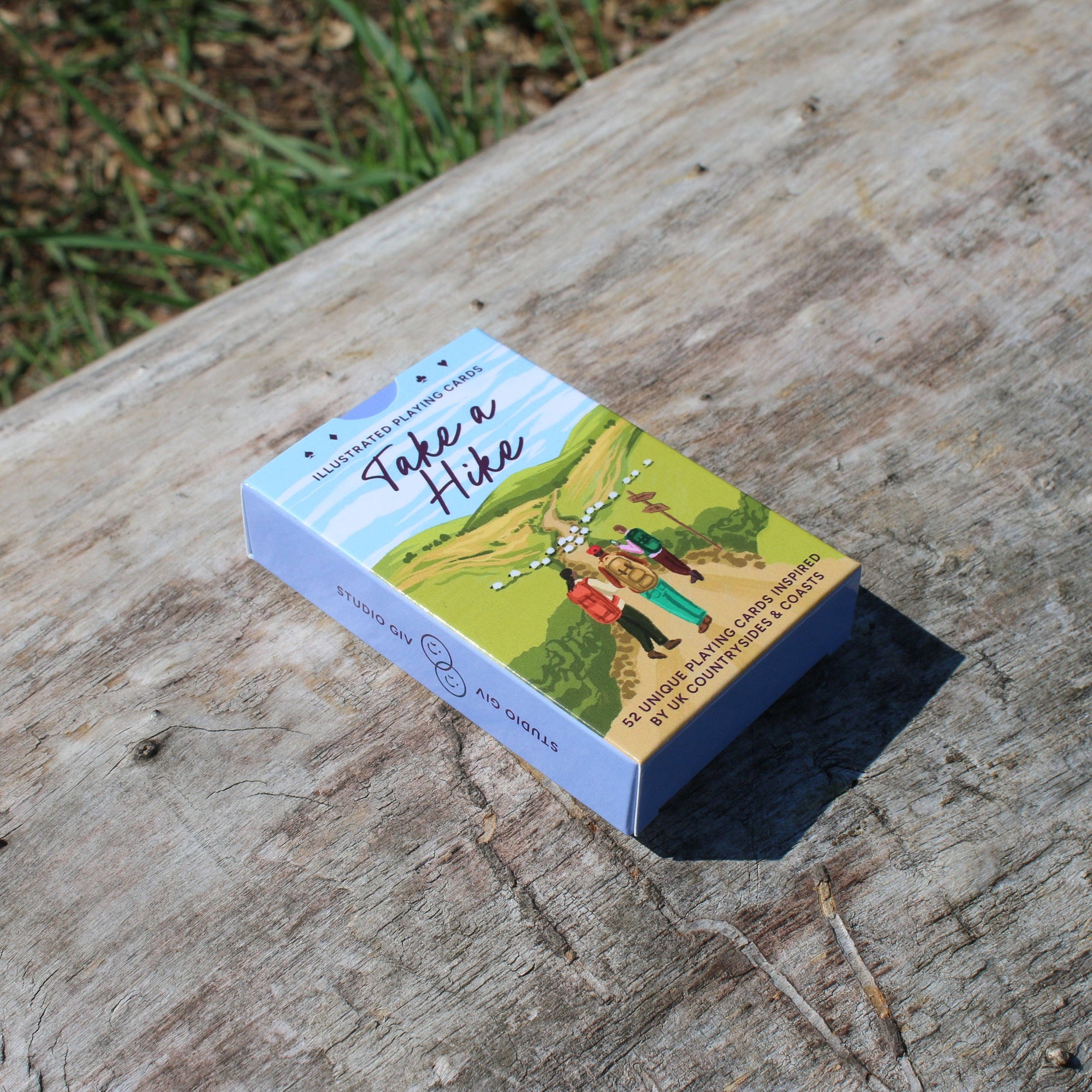 Take a Hike Illustrated Playing Cards by Studio Giv