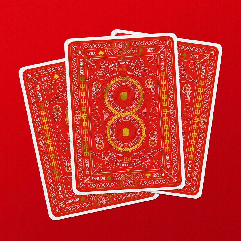 Manchester United Playing Cards by Boot & Ball