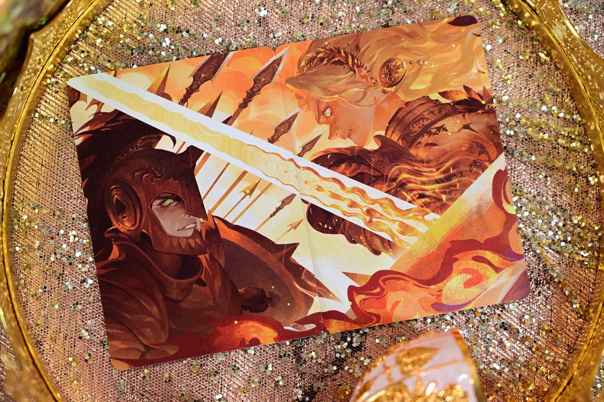 King Arthur Playing Cards V2: Excalibur: Golden Dawn (Standard)