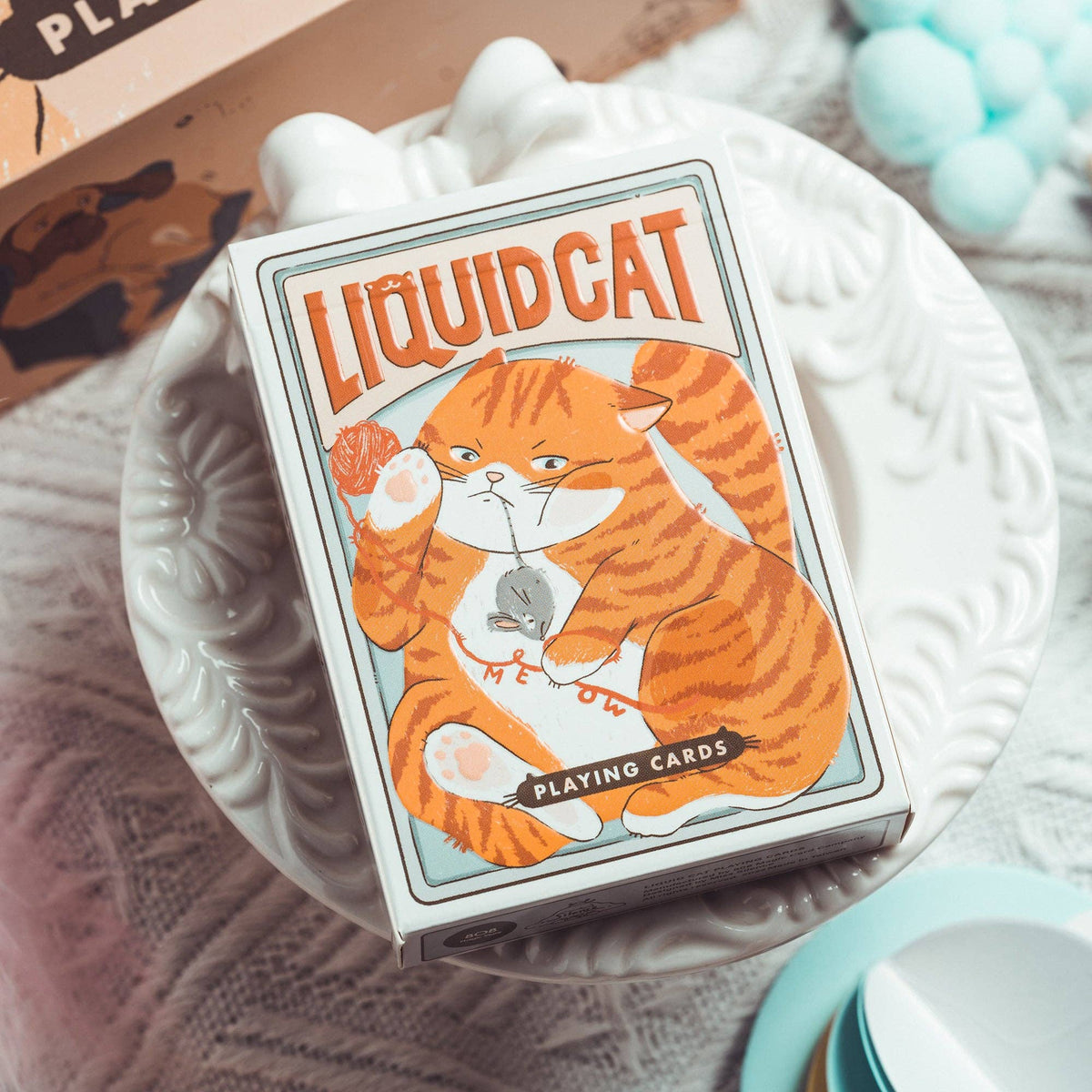 Liquid Cat Playing Cards — Dogs & Cats Collection