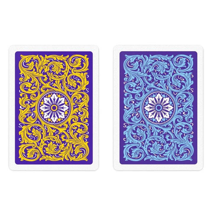 Copag Neoteric Poker Regular Index Double Deck (Violet/Blue/Yellow)