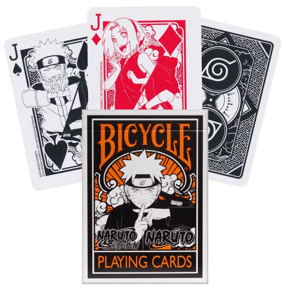 Bicycle Naruto Playing Cards