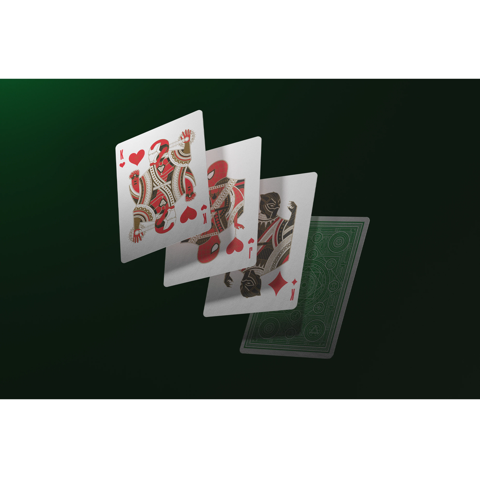 Avengers Green Edition The Infinity Saga Theory 11 Playing Cards