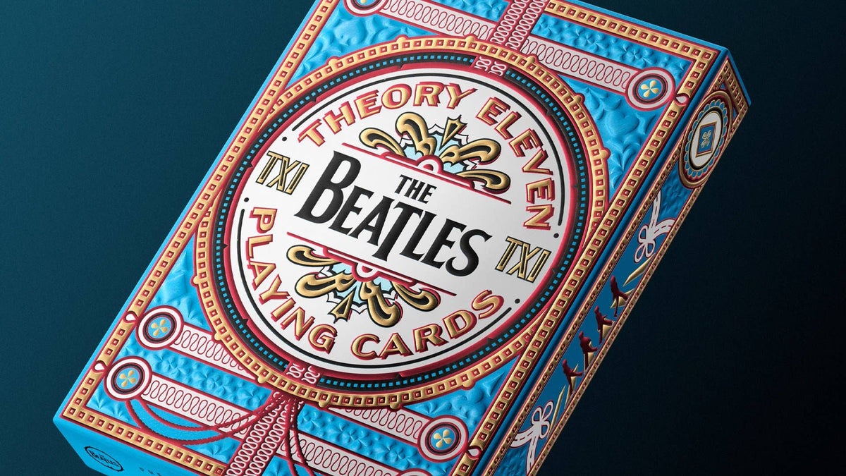 Theory11 The Beatles Playing Cards – Blue Edition
