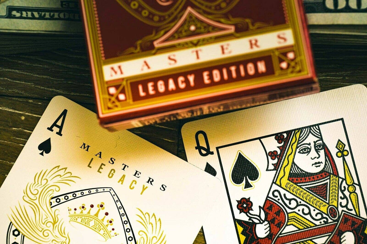 Bicycle Red Legacy Masters Playing Cards by Ellusionist
