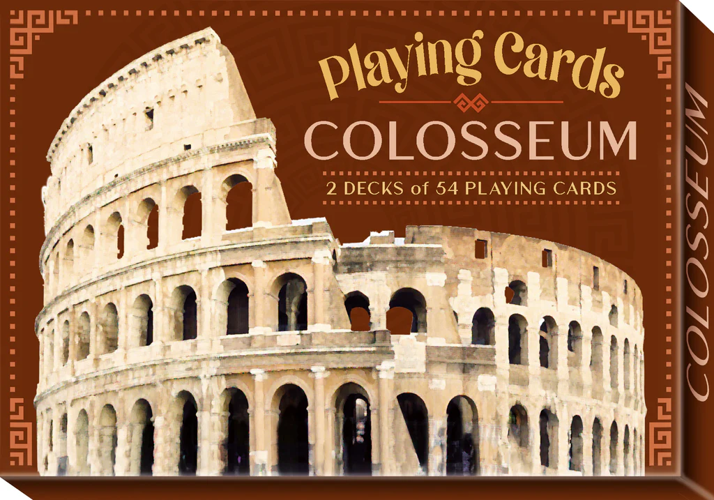 Colosseum Playing Cards Two Decks Lo Scarabeo