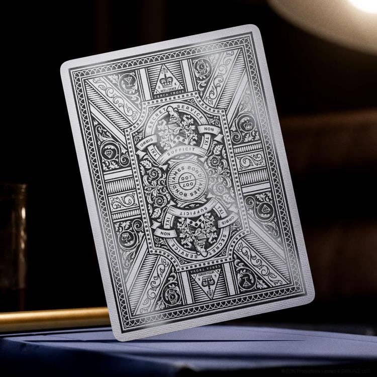 Theory11 James Bond 007 Silver Edition Playing Cards