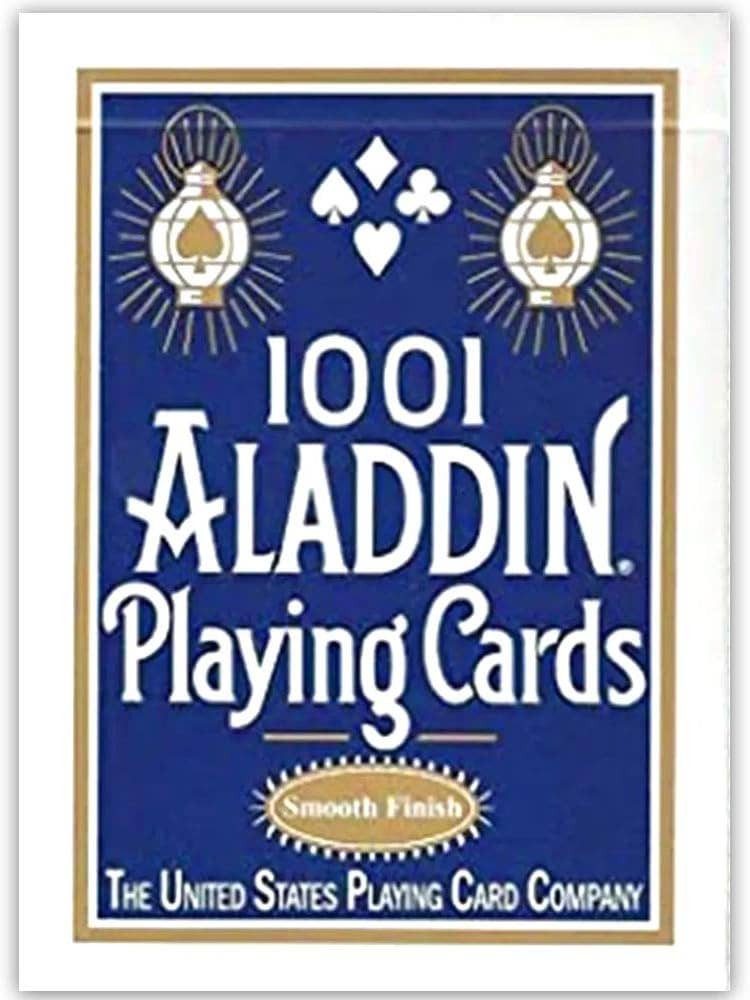 1001 Aladdin Smooth Finish Playing Cards – Blue