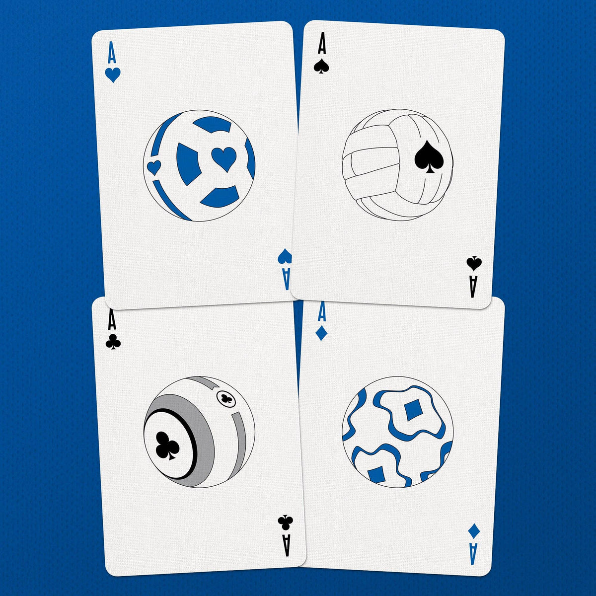 The Blues Playing Cards – Chelsea Football Legends Deck by Boot & Ball