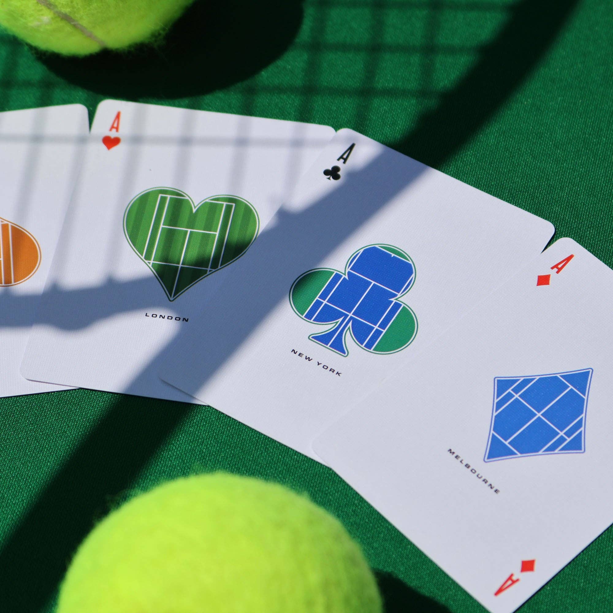 Tennis Playing Cards by Boot & Ball – Sporting Legends Deck