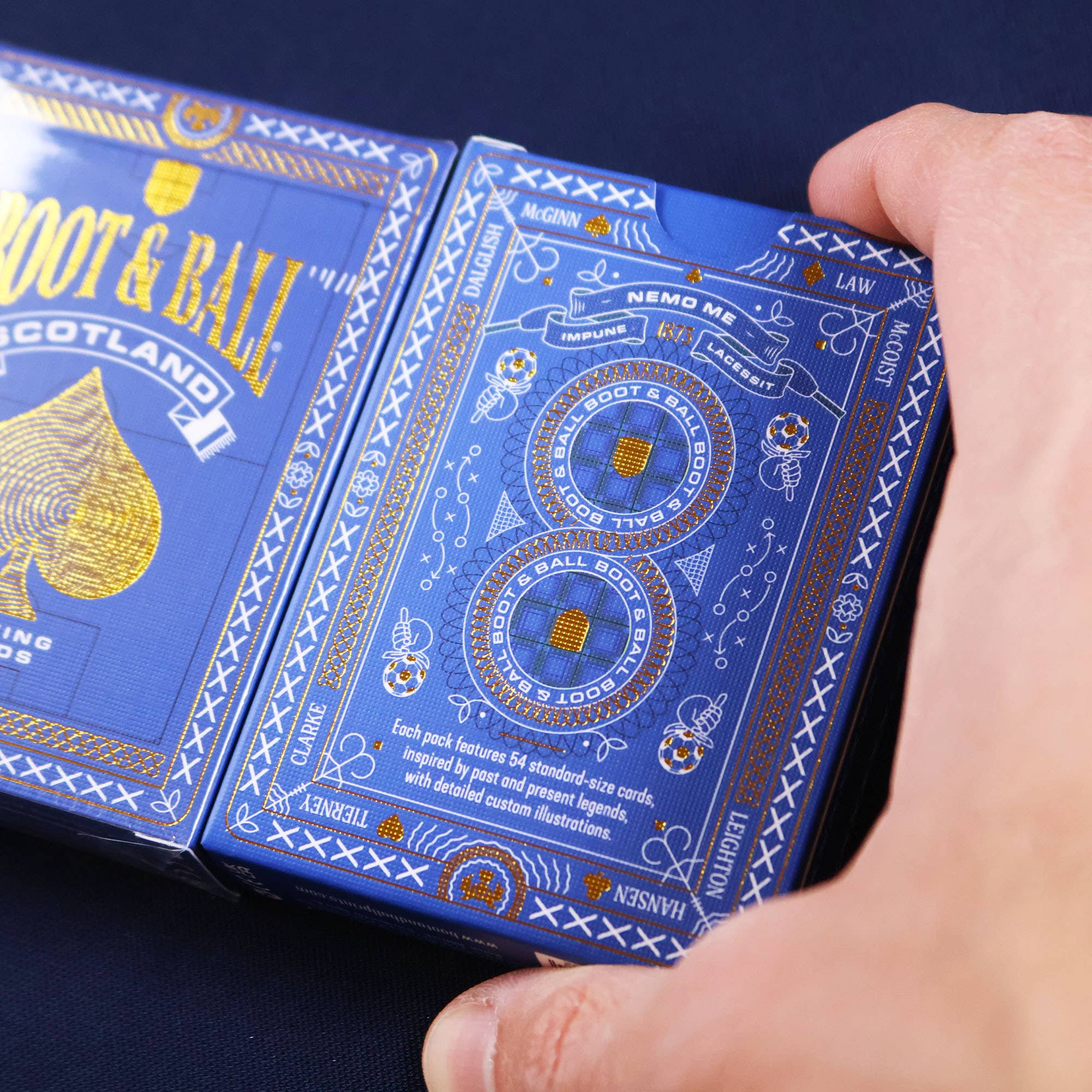 Scotland Football Playing Cards by Boot & Ball