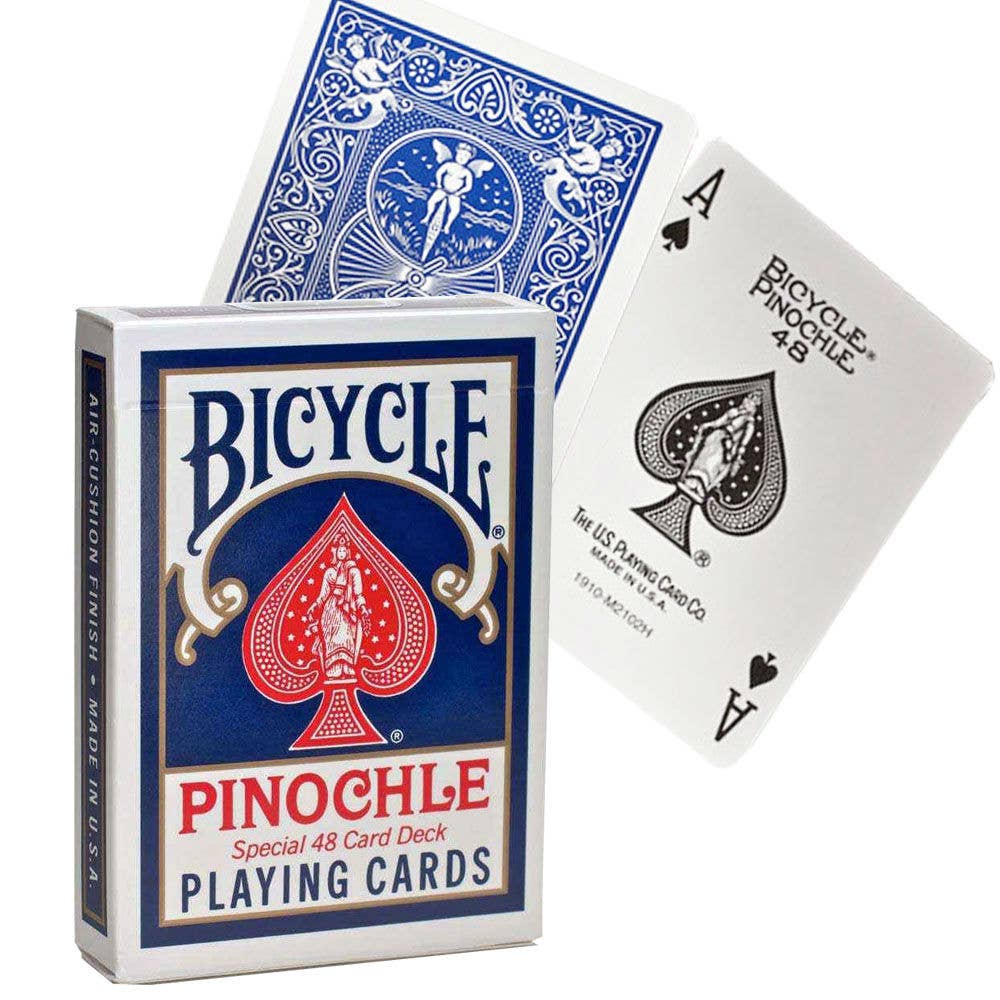 Bicycle® Pinochle Standard Playing Cards (Blue)