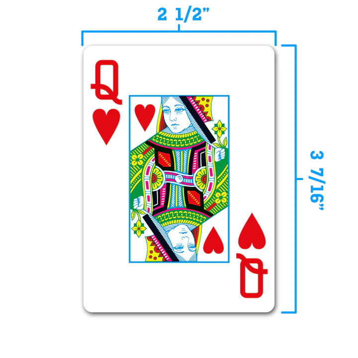 1546 Neoteric Poker Size Jumbo Index Playing Cards Double Deck