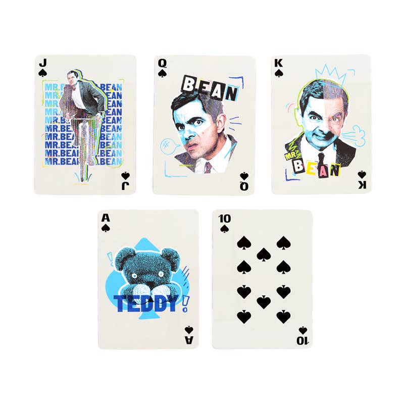 Mr Bean & Teddy Standard Playing Card Deck