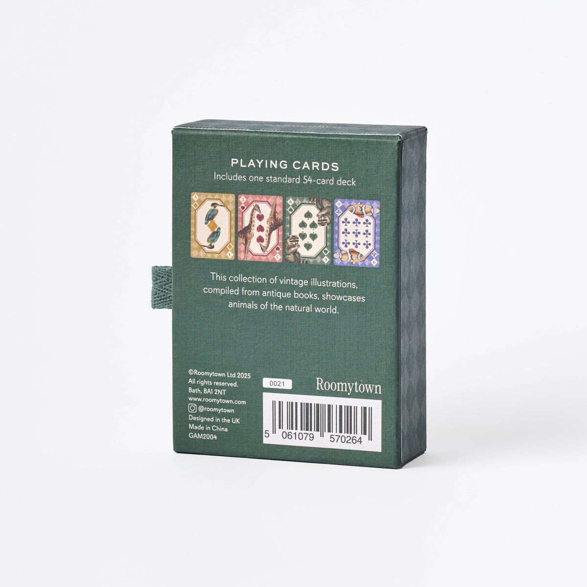 Roomytown Animal Kingdom Playing Cards