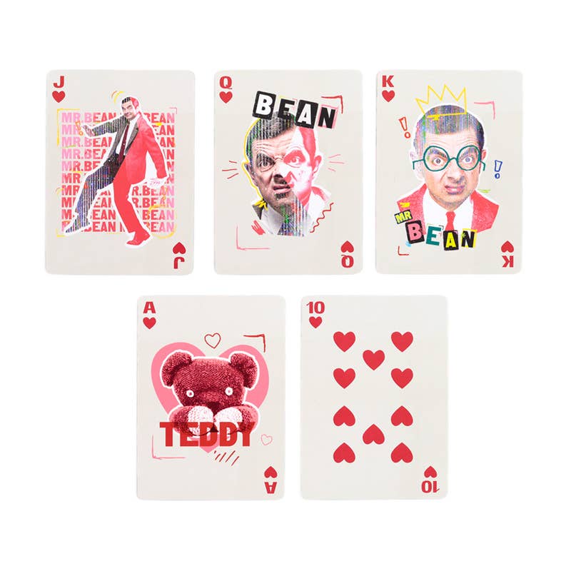 Mr Bean & Teddy Standard Playing Card Deck