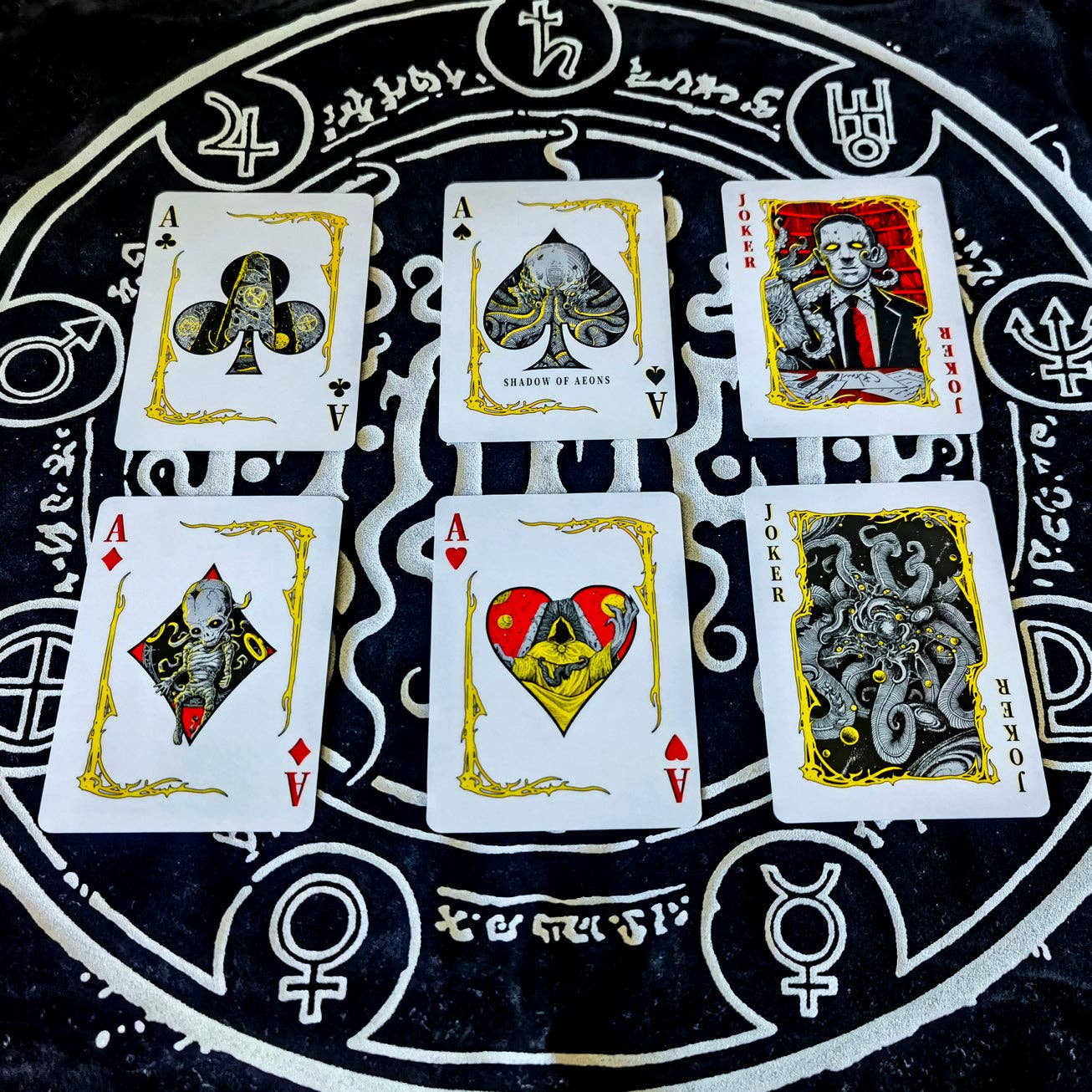 Shadow of Aeons Playing Cards