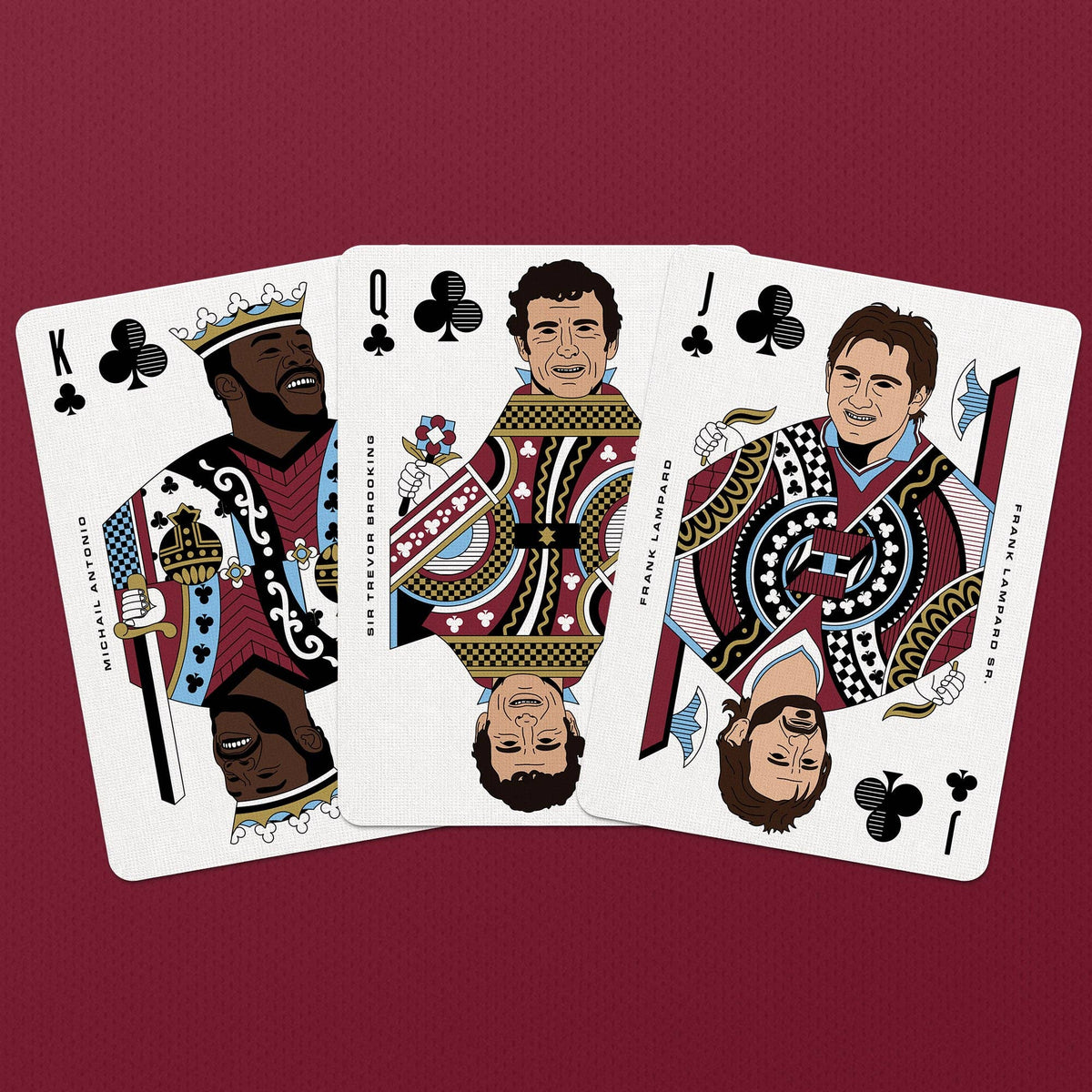 West Ham United Playing Cards – Boot & Ball Football Legends Deck