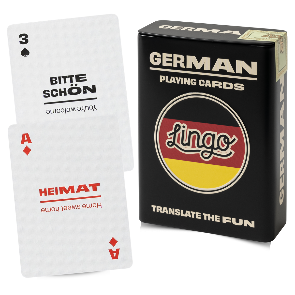 Lingo German Travel in Wayfarer Tin