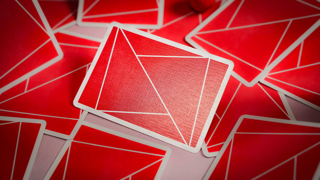 Flexible Playing Cards Red by Vermilion Collection